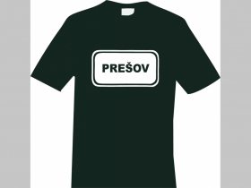 Prešov "mestská tabuľa" pánske tričko 100 %bavlna Fruit of The Loom